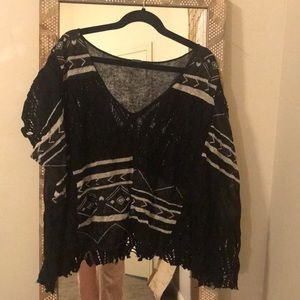 Free people poncho